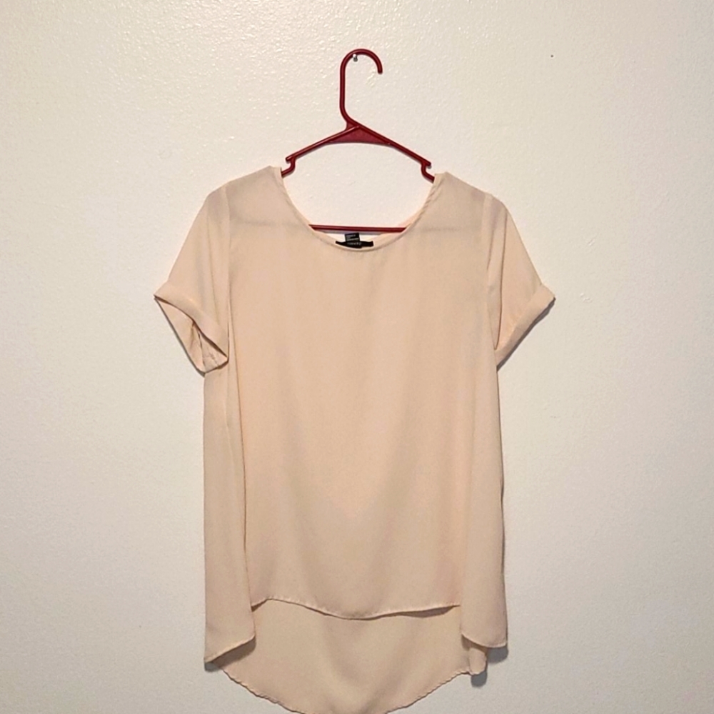 Tan formal top